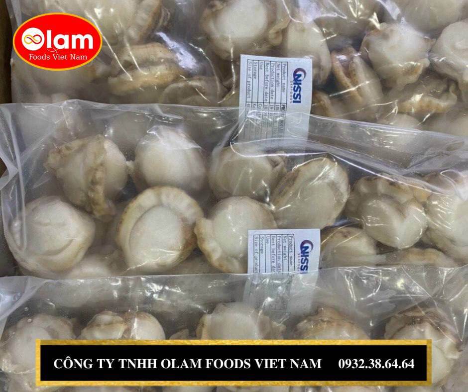 Cồi Sò Điệp Hấp - Xuất xứ Nhật Bản / Bayby Scallops Meat - Cooked