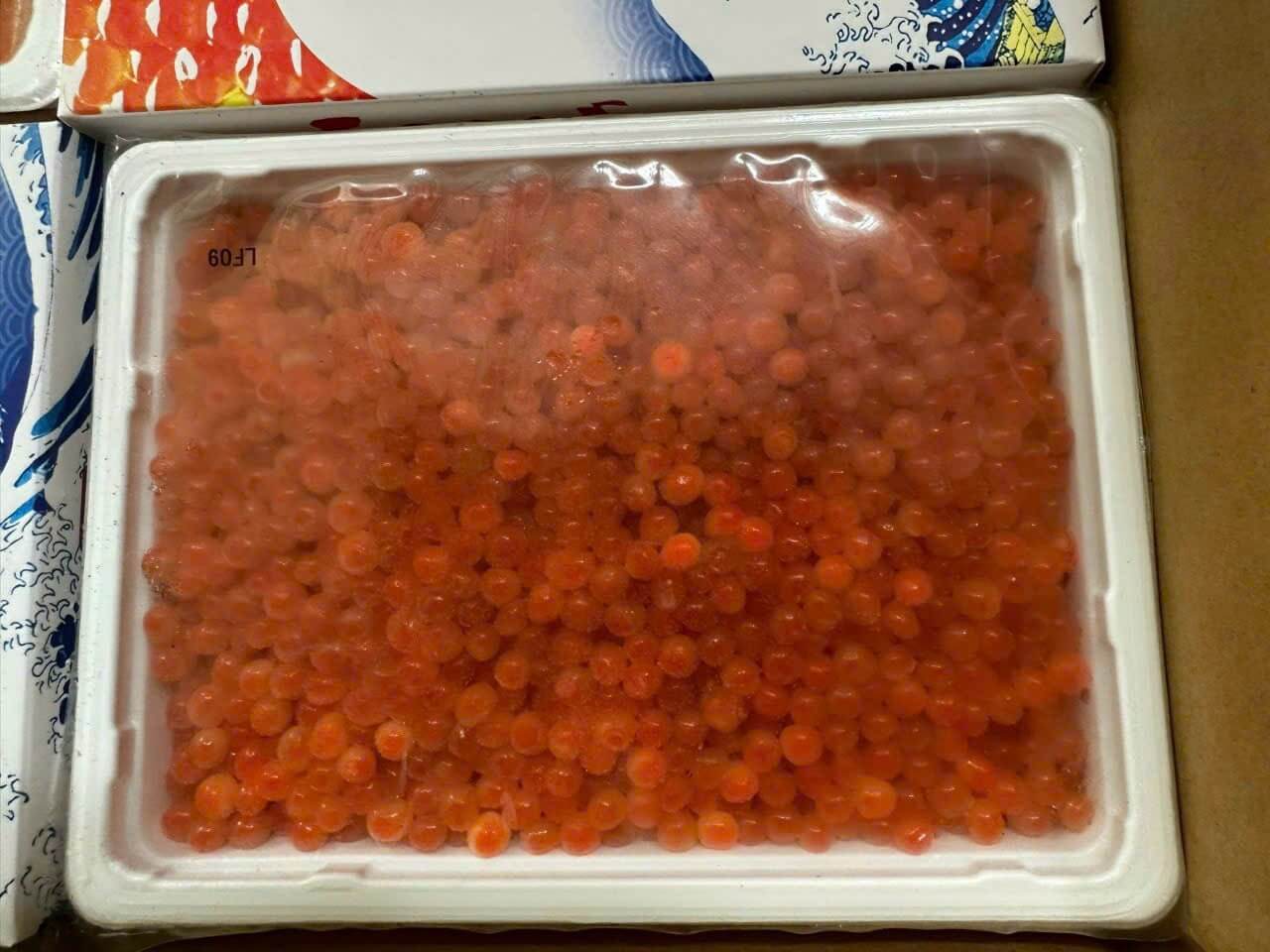 Trứng cá hồi / IKURA SHIO / 塩いくら 木箱入