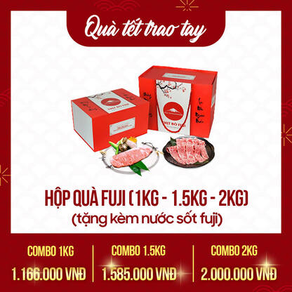 HỘP QUÀ FUJI (1KG - 1.5KG - 2KG)