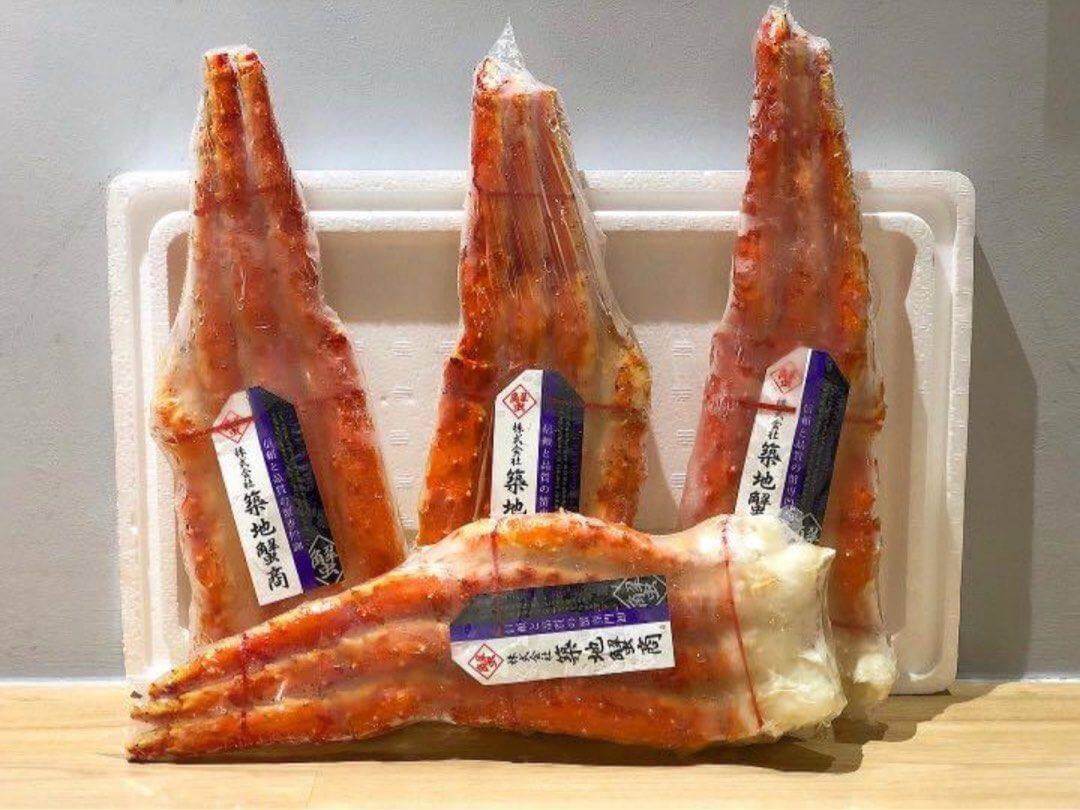 Chân cua Hoàng Đế Hấp Chín Đông lạnh /  FZ Japanne King Crab Legs & Seafood