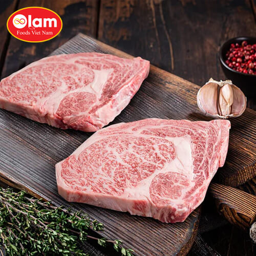 Đầu thăn ngoại Bò Nhật Bản A5 Wagyu Ribeye  リブロース