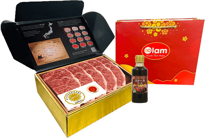 HỘP QUÀ AN KHANG : KOBE Striploin