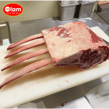 Frozent  Bone In  Black Angus Beef Tomahawk Rack - Sườn Bò Tomahok Mỹ