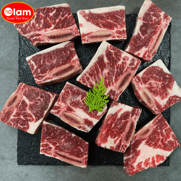 US Black Angus Beef Short Rib - Sườn Bò Mỹ Có Xương