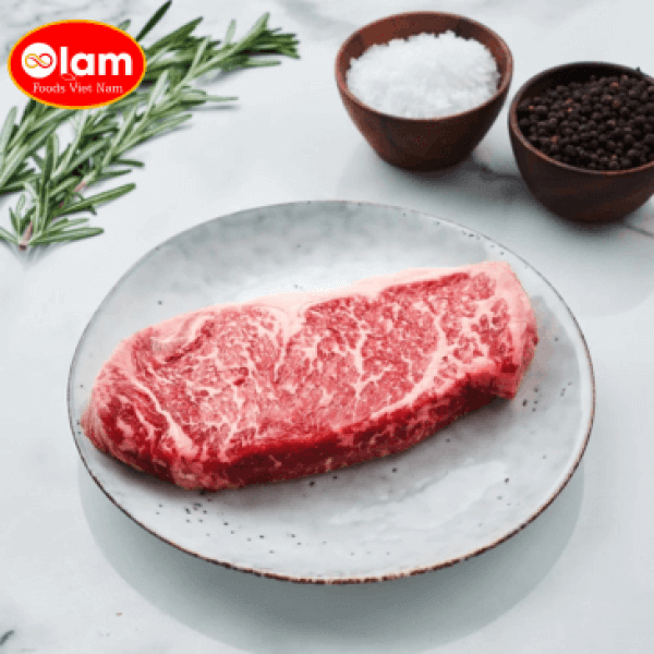 Thăn ngoại bò Angus 150 ngày ăn ngũ cốc - ANGUS STRIPLOIN 150 DAYS GRAIN FED