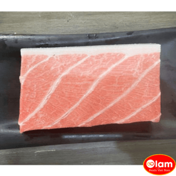 Lưng Cá ngừ vây xanh Saku / Frozen .  Kuro Maguro Tuna Chu-toro (Sashimi Grade)